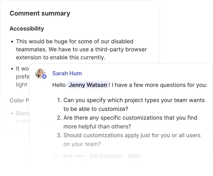 Let AI help you to respond and summarize