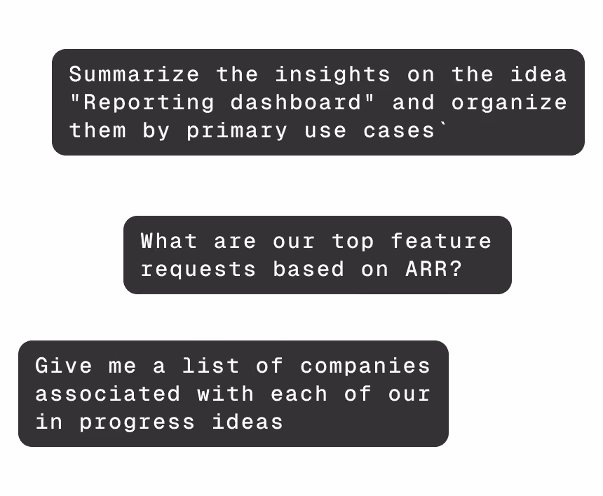 Asking an LLM to analyze feedback data from Canny.